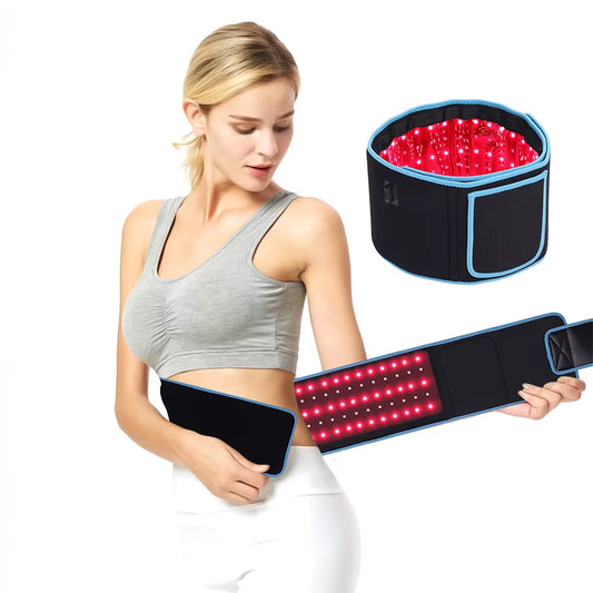 Portable Foldable Wearable 660Nm 850Nm Infrared Light Therapy Wrap Red Light Therapy Belt